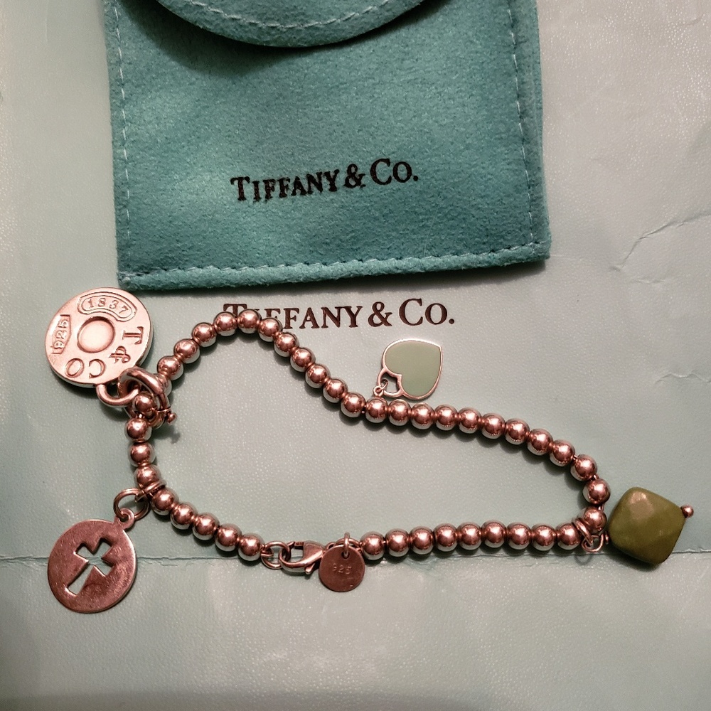 New Tiffany & co.sterling silver stamped bracelet